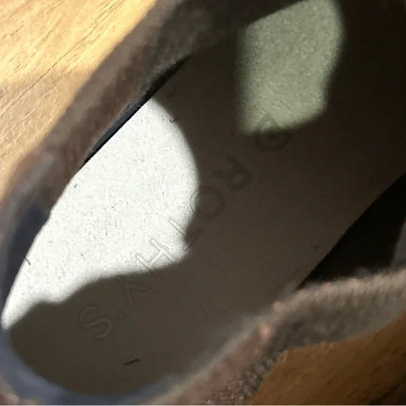 Rothy's Chelsea Ankle Boots Brown Merino Wool-Blend - Size 8 Womens NWOT - Picture 4 of 11